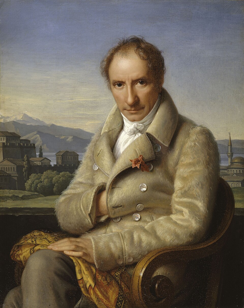 Ritratto di François Pouqueville - reggia di Versailles